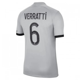 Jalkapallo Pelipaidat/Peliasut Paris Saint-Germain Verratti 6 Vieraspelipaita 2022-23